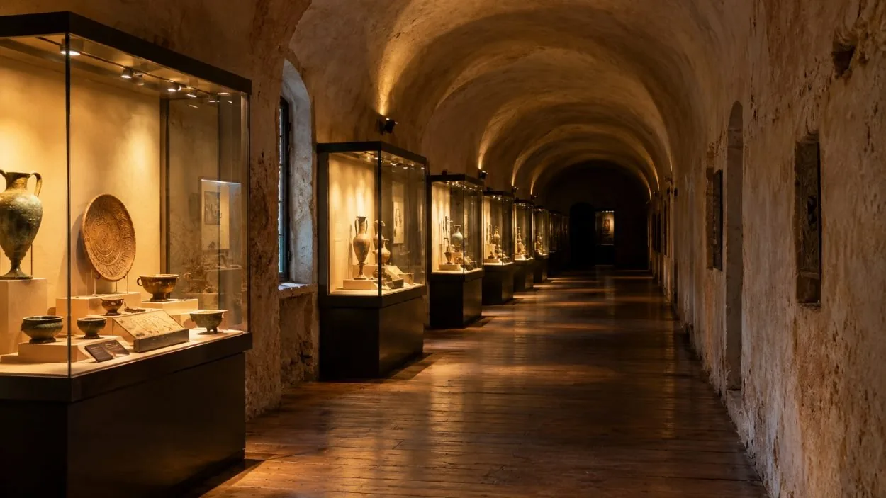 Norway’s Home Front Museum, open and ticketed, at the top of the fortress